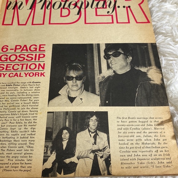 ETHEL KENNEDY PHOTOPLAY MAGAZINE SEPTEMBER 1969  Elvis & Priscilla - Picture 4 of 9